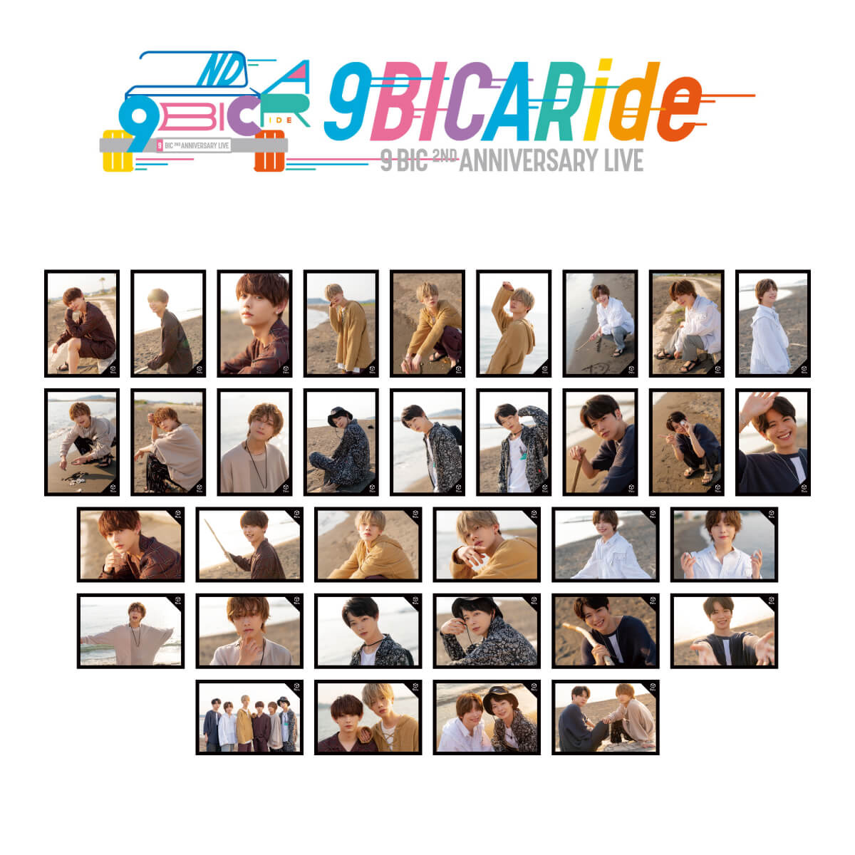 9bic 2nd Anniversary Live -9BICARide-】生写真vol.31（ランダム５枚 ...